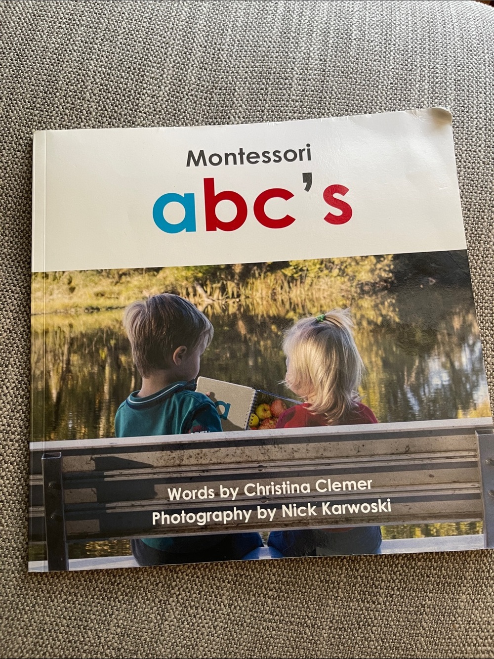 Montessori abc’s - Children's Alphabet Book by Christina Clemer